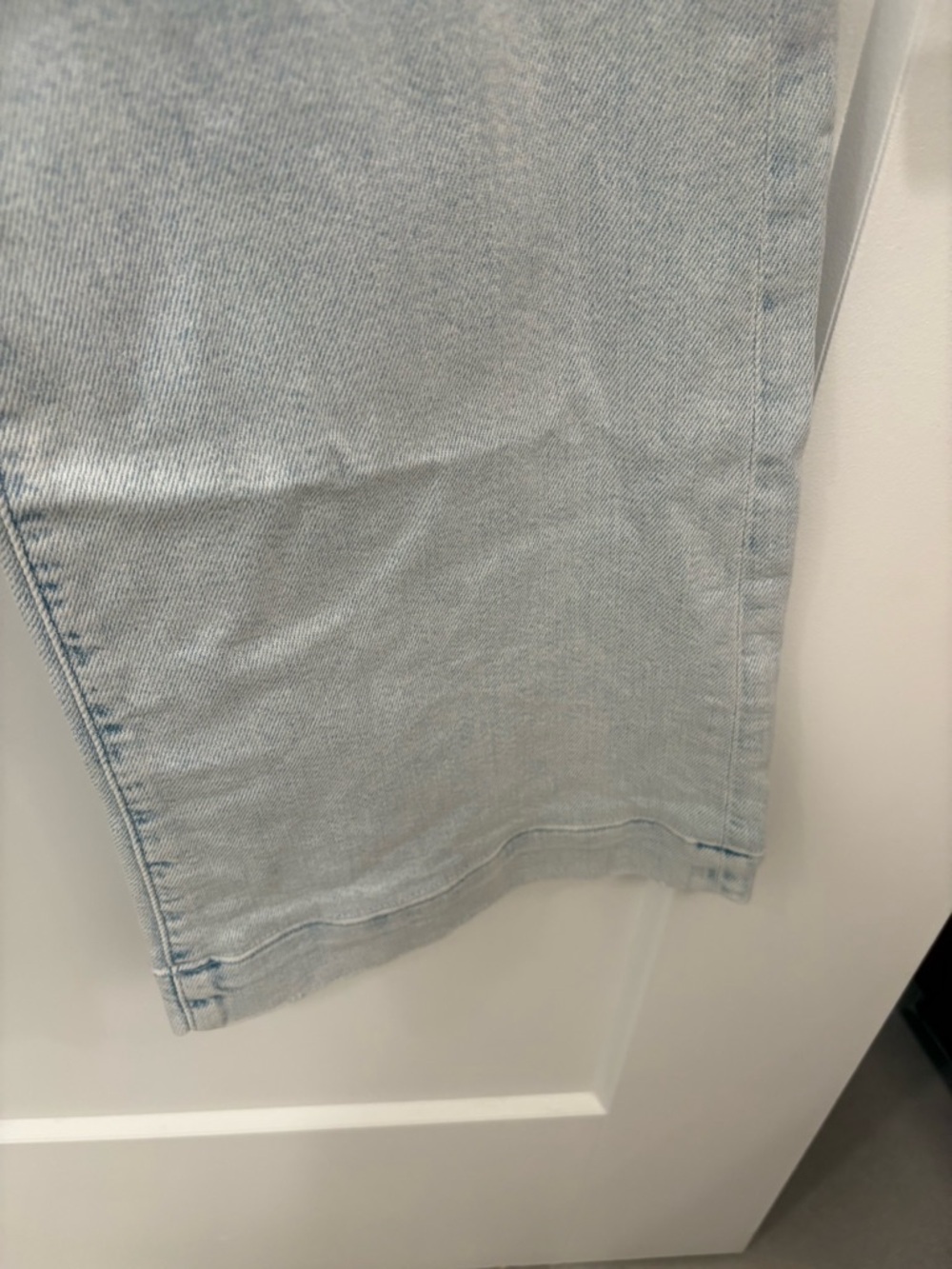 7 For All Mankind Luxe Vintage Tailorless Dojo High Rise Flare Jeans Size 27 - Picture 5 of 10